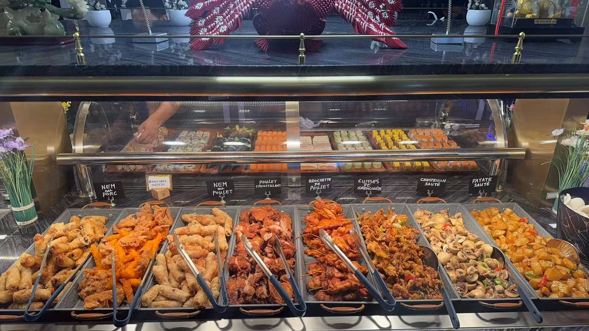 Nems et entrées frites variées
